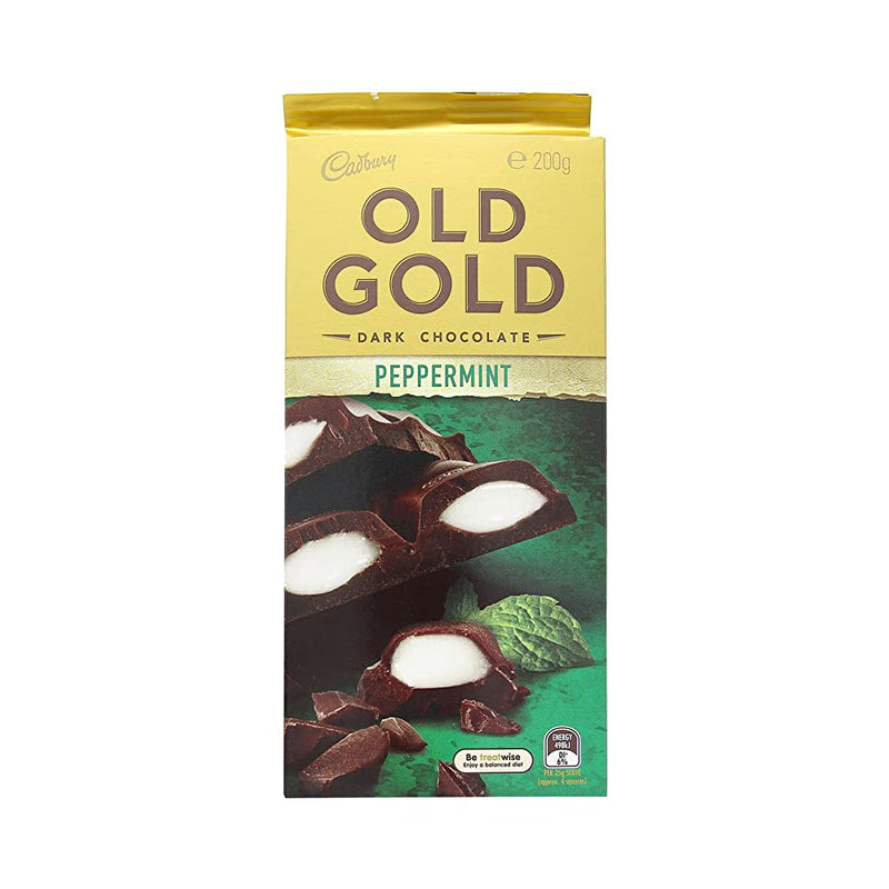 Shop Cadbury Old Gold Peppermint Dark Chocolate, 200g