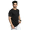 Shop High on Fashion Basic Black Solid Tshirt