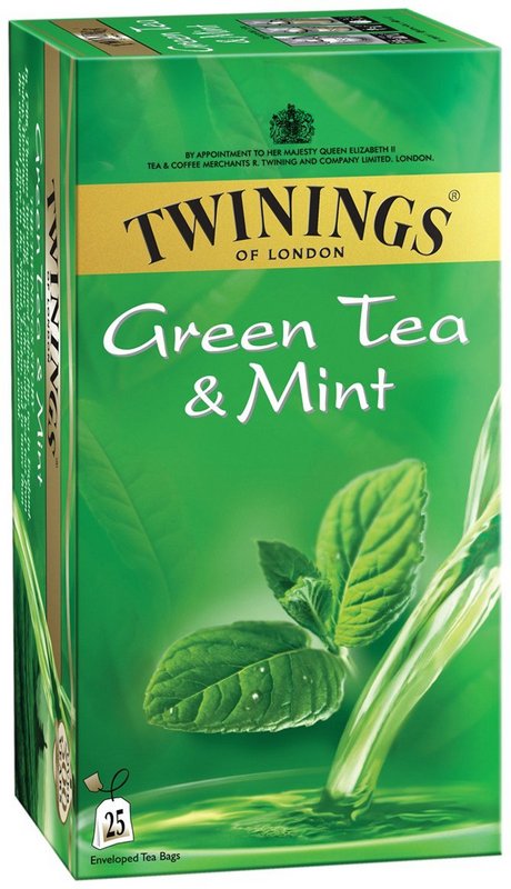 Shop Twinings Green Mint Tea Bags 25 Bags