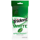 Shop Trident White Sabor a Spearmint Sugarfree Gum 4 x Economico, 58g
