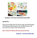 Haoliyuan Corn Toffee Gummy Milk Fruit Candy 360G (100 Pieces)