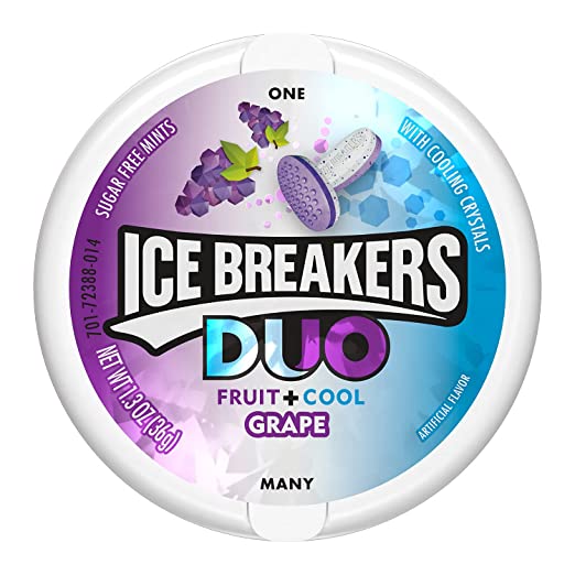 Ice Breakers Duo Fruit + Cool Grape, 36g