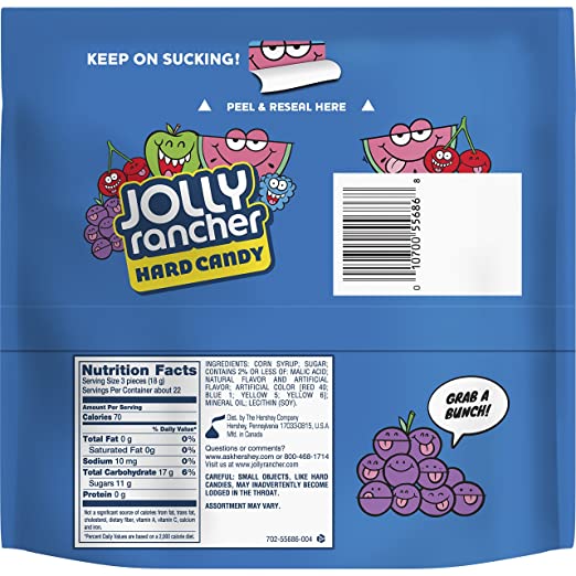 Jolly Rancher Original Hard Candy Assorted 396g