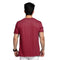 Shop High on Fashion Basic Burgundy Solid Tshirt