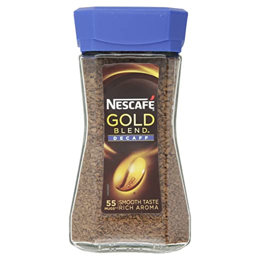 NESCAFÉ GOLD Nescafe Gold Blend Decaf,Ground Coffee, 100g Bottle