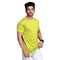 Shop High on Fashion Basic Yellow Green Solid Tshirt