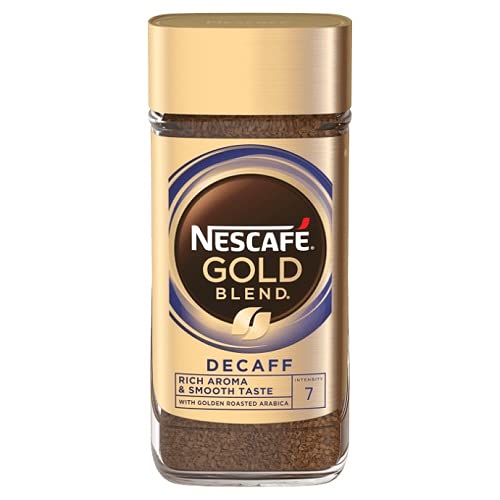 Nescafe Gold Blend Decaff, Smooth Taste Rich Aroma Coffee - 100g
