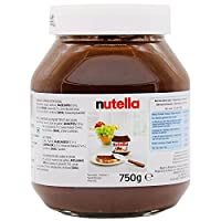 Nutella Ferrero Chocolate Spread Jar, 750 g