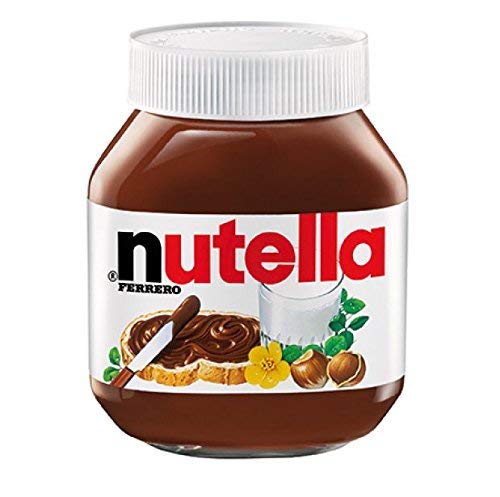 Nutella Ferrero Chocolate Spread Jar, 750 g