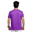 Shop High on Fashion Basic Warm Purple Solid Tshirt