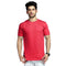 Shop High on Fashion Basic Red Solid Tshirt