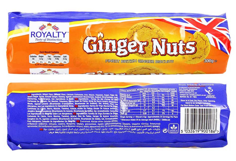 Shop Royalty Ginger Nut Biscuit 300g