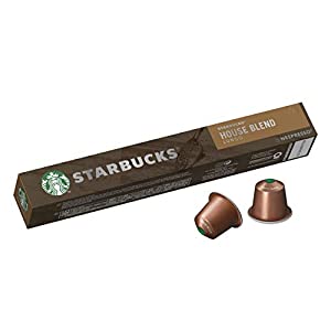 Starbucks by Nespresso House Blend Coffee Pods 10 Capsules