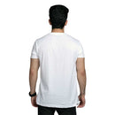 Shop High on Fashion Basic White Solid Tshirt