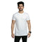 Shop High on Fashion Basic White Solid Tshirt