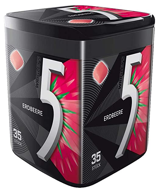 Wrigleys 5 Gum Strawberry Chewing Gum 35 Stuck