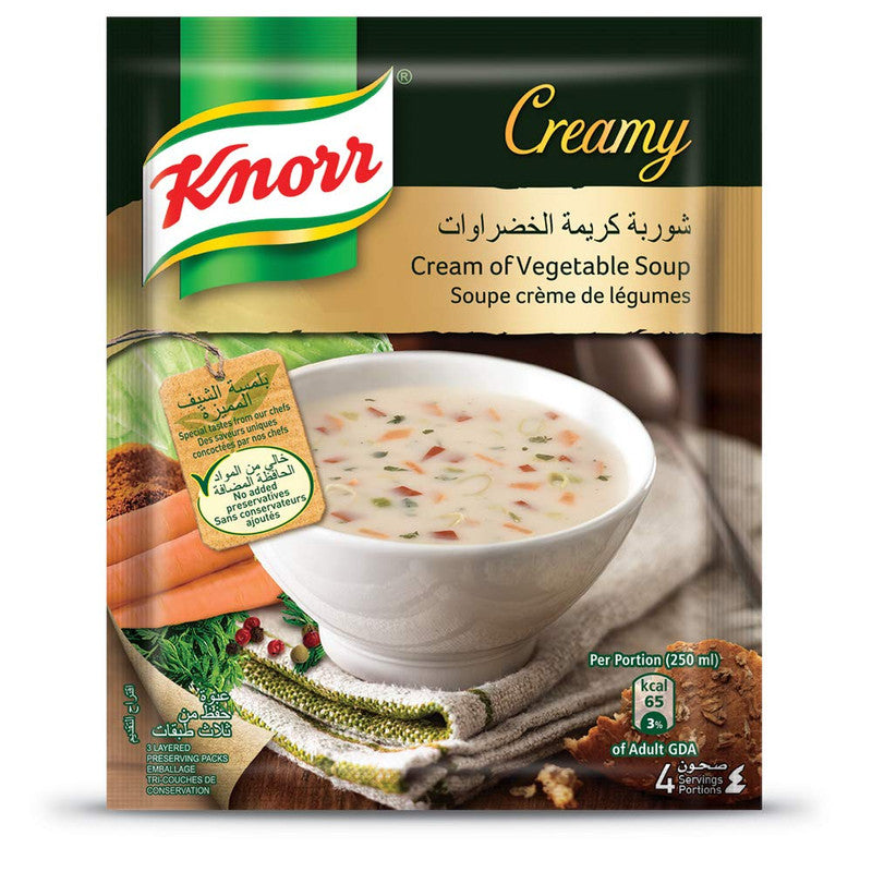 Shop Knorr Cream of Vegetable Soup 79GM