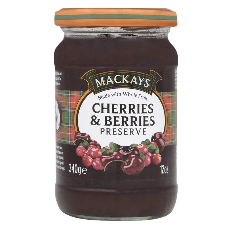 Shop Mackays Preserve Cherries and Berries 340GM