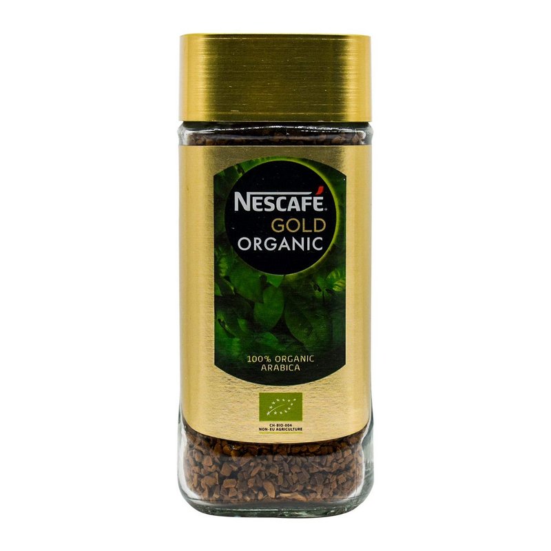 Shop Nescafe Gold Organic Arabica Coffee Bottle 95GM