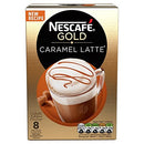 Shop Nestle Gold Caramel Latte Pack of 8 Mugs 136GM